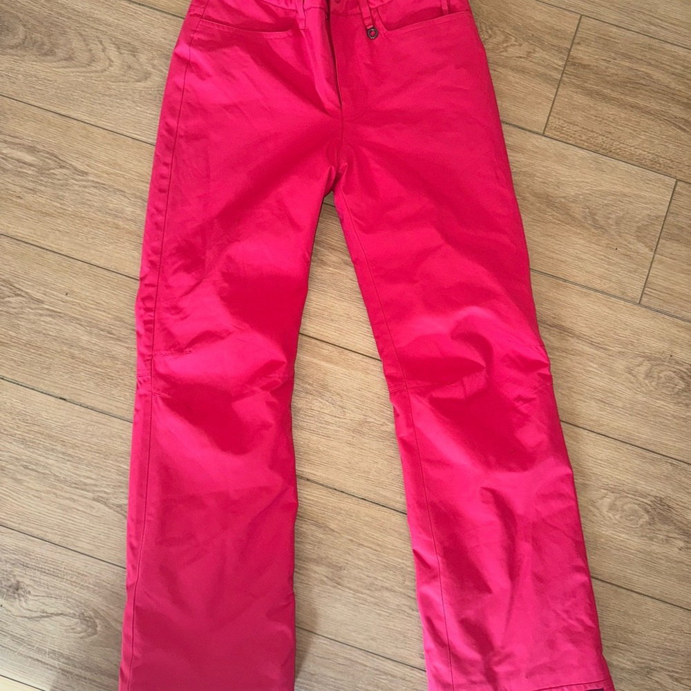 Roxy Girls Snow Pants Pink Size 16 XXL DryFlight Waterproof Ski Snowboard